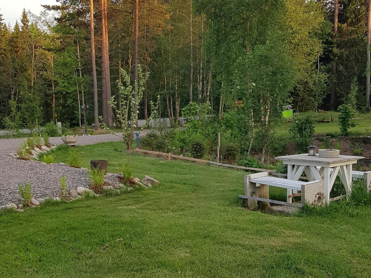Hyttingsfabodstugor Borlänge Eksteriør billede